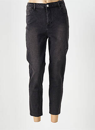 Blugi cu croială slim negru MAT. femeie