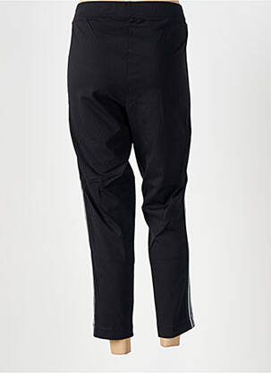 Pantalon 7/8 elasticitate mărime normală negru MAT. femeie