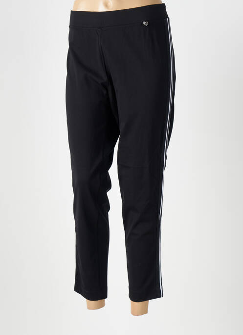 Pantalon 7/8 negru MAT. femeie