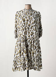 Rochie scurtă mâneci 3/4 mâneci 3/4 alb SCOTCH & SODA femeie