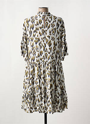 Rochie scurtă mâneci 3/4 mâneci 3/4 alb SCOTCH & SODA femeie
