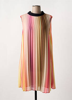 Rochie scurtă croială fluidă fără mâneci roz SCOTCH & SODA femeie