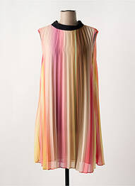 Rochie scurtă croială fluidă fără mâneci roz SCOTCH & SODA femme