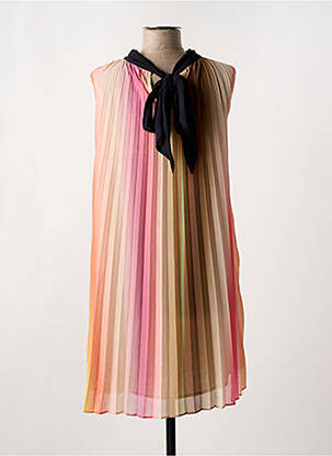 Rochie scurtă croială fluidă fără mâneci roz SCOTCH & SODA femeie