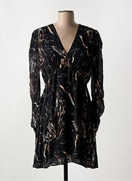 Rochie scurtă mâneci lungi mâneci lungi negru REPLAY femeie