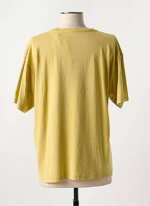 Tricou croială dreaptă mâneci scurte verde BREWSTER femeie