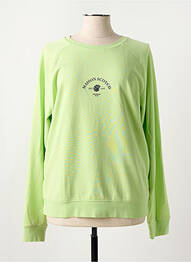 Hanorac elasticitate mâneci lungi verde SCOTCH & SODA femme