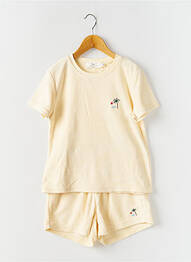 Set pantaloni croială dreaptă bej PM MERE & FILLE fille
