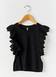 Top fără mâneci fără mâneci negru ONLY fille