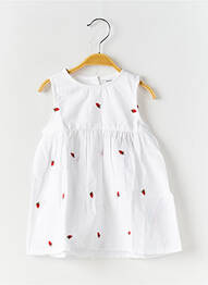 Rochie midi fără mâneci fără mâneci alb NAME IT fille