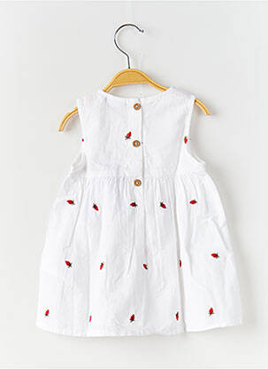 Rochie midi fără mâneci fără mâneci alb NAME IT fată