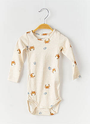 Body de lenjerie bej NAME IT băiat