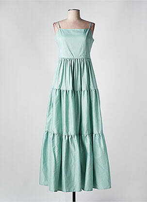 Rochie lungă verde HUGO BOSS femeie