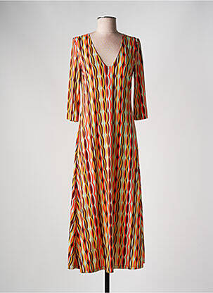 Rochie lungă portocaliu SIYU femeie