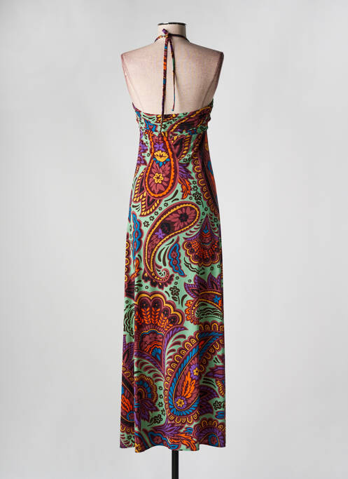 Rochie lungă verde SIYU femeie