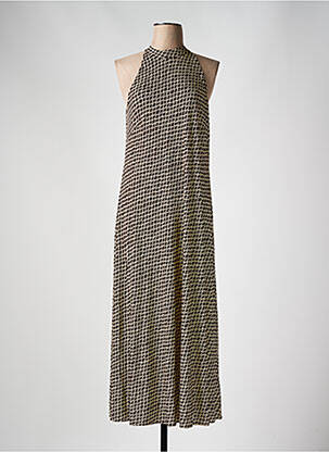 Rochie lungă maro SIYU femeie