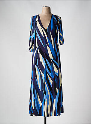 Rochie lungă albastru SIYU femeie