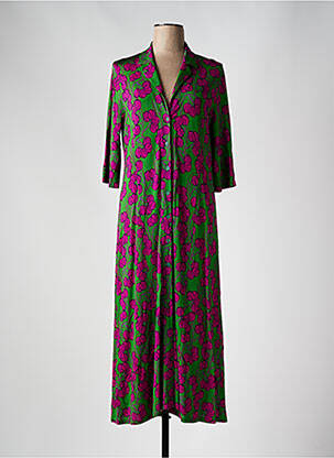 Rochie lungă verde SIYU femeie