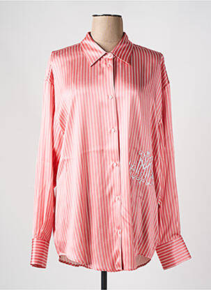 Tunică mâneci lungi roz DMN femeie