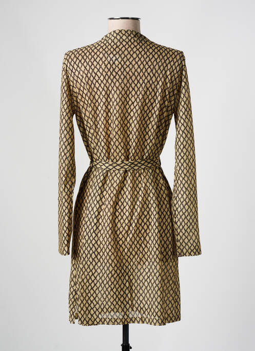 Vestă cu mâneci lungi auriu SIYU femeie