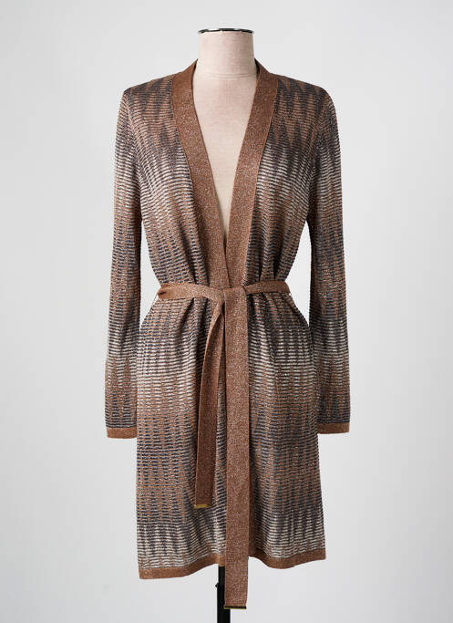 Vestă cu mâneci lungi roz D.EXTERIOR femeie