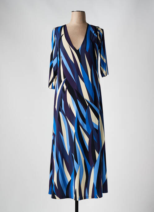 Rochie lungă albastru SIYU femeie