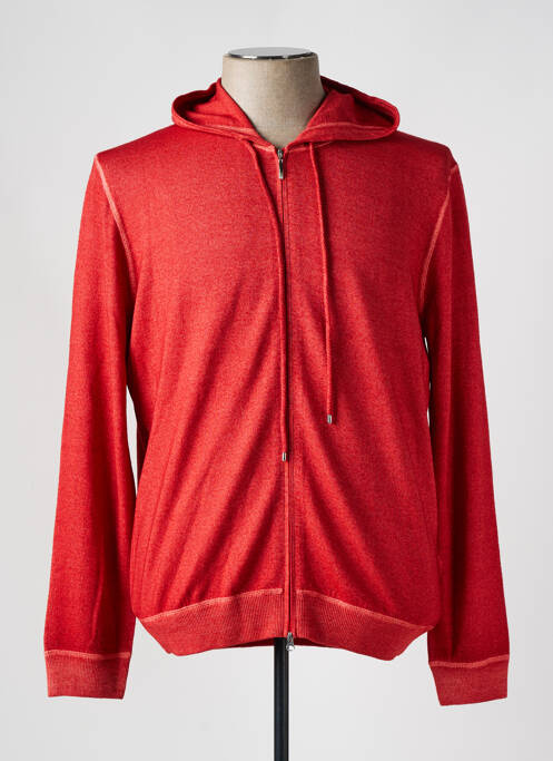 Vestă cu mâneci lungi roșu GRAN SASSO bărbat