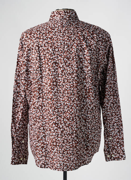 Cămașă cu mâneci lungi maro HUGO BOSS bărbat