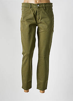 Blugi cu croială slim verde HUGO BOSS femeie