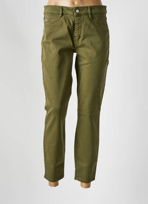 Blugi cu croială slim verde HUGO BOSS femeie