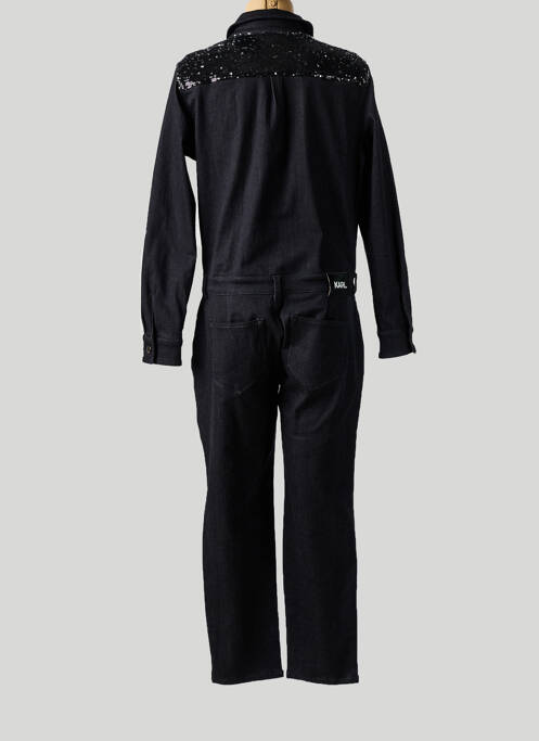 Salopetă-pantalon negru KARL LAGERFELD femeie