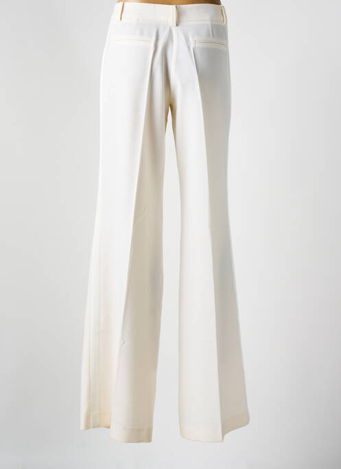 Pantalon evazat bej DMN femeie