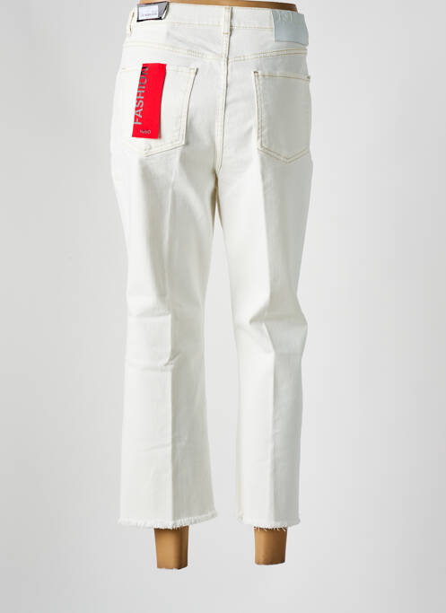 Blugi cu croială dreaptă bej HUGO BOSS femeie