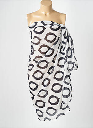 Pareo alb BAGATELLE FRANCE femeie