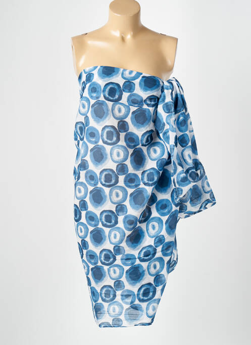 Pareo imprimeu fantezie albastru BAGATELLE FRANCE femme