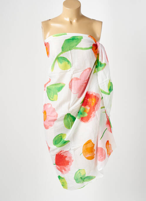 Pareo alb BAGATELLE FRANCE femeie