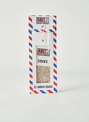 Șosete bej MC2 SAINT BARTH femeie