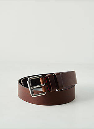 Curea efect material satinat maro PAUL SMITH femeie