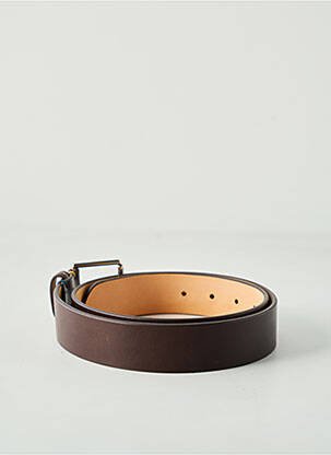 Curea efect material satinat maro PAUL SMITH femeie