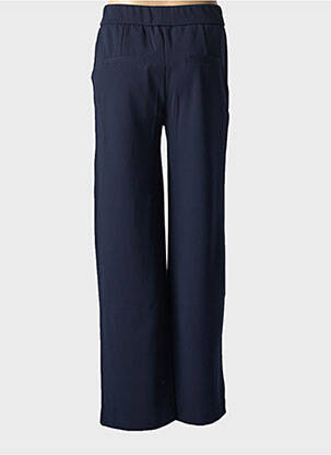 Pantalon evazat elasticitate mărime normală albastru BASE LEVEL femeie