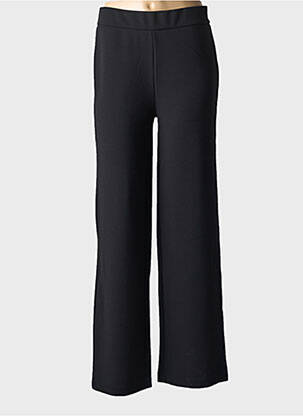 Pantalon evazat elasticitate mărime normală negru BASE LEVEL femeie