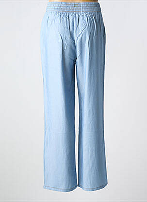 Pantalon larg buzunare mărime normală albastru IVY BEAU femeie