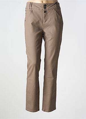 Pantalon slim maro STREET ONE femeie