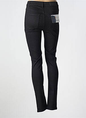 Blugi skinny talie înaltă talie înaltă negru BASE LEVEL femeie