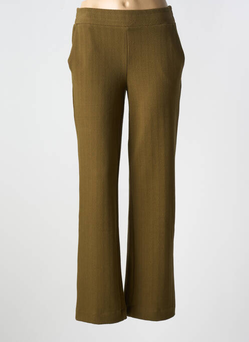 Pantalon drept verde IVY BEAU femeie