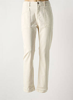 Blugi cu croială slim bej STREET ONE femeie