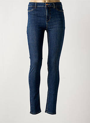 Blugi cu croială slim albastru BASE LEVEL femeie