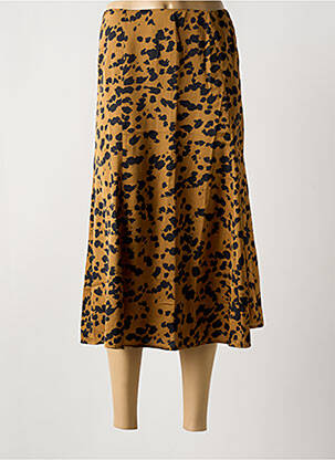 Fustă lungă maro IVY BEAU femeie