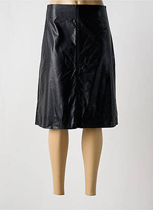 Fustă midi negru QUATRE VINGT JOURS femeie