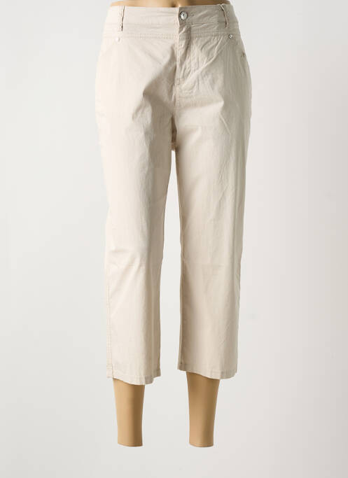 Pantalon trei sferturi bej STREET ONE femeie